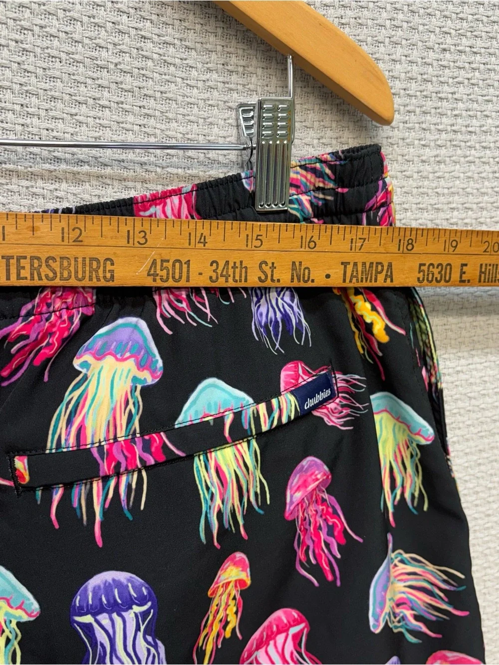 Lot Of 2 Chubbies Swim Trunks XXL Colorful Tropical Jellyfish Beach Floral EUC